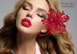 Coral Hibiscus Crochet Pattern: Flower Tutorial for Bouquets, Brooches,  Arranging (PDF)