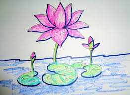 Lotus flower drawing easy for kids. How To Draw Lotus Step By Step Easy Drawing Youtube Lotus Drawing Flower Drawing Lotus Flower Drawing