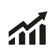 Profit Growing Icon Isolated Vector Icon Progress Bar Growing Graph Icon Graph Sign Chart Increase Profit Growth Success Arro Clip Art Vector Icons Vector