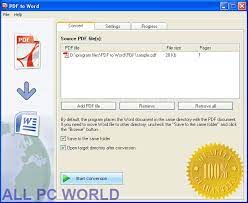 If you have a particular picture in the portable document format (pdf), and you want to turn it into a word document, there's a simple way to do this without using any other software. Quick Pdf To Word Converter Free Download All Pc World