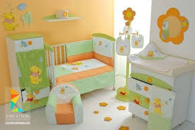 غرف نوم اطفال بسريرين منفصلين ودولاب جرار Baby Room Themes Baby Furniture Baby Room Furniture