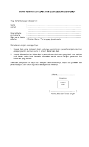 Contoh surat keabsahan dokumen import barang dibuat untuk memenuhi prosedur import custom clearance di indonesia di sertai juga surat. Pernyataan Keabsahan
