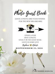 Image Result For Photo Booth Sign Wording Leave One Wedding Guest Book Sign Diy Wedding Guest Book Photo Guest Book Wedding