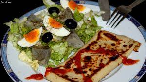 La cuisine tunisienne est incontestablement méditerranéenne, mais aussi africaine et orientale. Crepe Thon Fromage Et Salade Verte Pancake Cheese Tuna And Green Salad Dscuisine