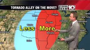 Tornado alley map by dan craggs/wikipedia commons. Tornado Alley Moving Toward The Wabash Valley Youtube