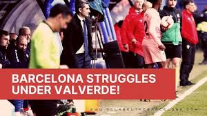 Under Valverde Another Mediocre Season Beckons Barcelona Eibar Result Is A Showcase Of That La Liga Barcelona Seasons