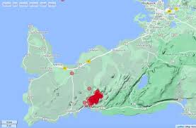 Eldgos er hafið við fagradalsfjall. Reykjanes Peninsula Iceland Volcanic Eruption And Seismic Crisis 2021 And Eruption Warning Activity Updates Volcanodiscovery