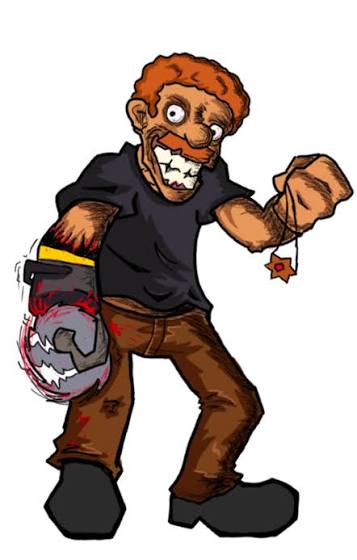 Does evil things guy by phinnthehuman on Newgrounds