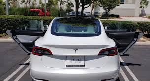 2021 tesla model 3 sedan. Tesla Model 3 Delivered With Three White Door Inserts And One Brown Carscoops