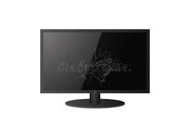 A broken or cracked lcd screen makes a laptop utterly useless, good thing pcstats can just shattered the screen on your laptop? The Lcd Screen Is Broken Stock Vector Illustration Of Monitor 166356980