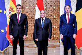 Egypt’s el-Sisi says future Palestinian state could be ‘demilitarised’