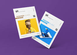 Free A4 Poster Flyer Mockup Psd In 2020 Flyer Mockup Flyer Mockup Psd Flyer
