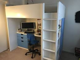 Bunk Bed With Study Desk And Closet For Sale In San Jose Ca Offerup