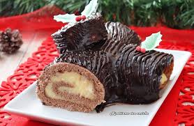 Tronchetto Di Natale Al Cacao Con Crema All Arancia Ricetta Idee Alimentari Cacao Tronchetto Di Natale