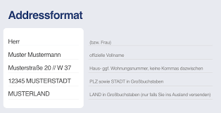Das wort beginnt mit d und hat 9 buchstaben. Wie Soll Man Ein Paket Richtig Beschriften Adressieren Sie Korrekt Eurosender Blog Eurosender Com