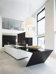 the sharp kitchen by poliform varenna design daniel libeskind it uses dupont corian high tech surface in glacier wh moderne kuche kuchen design kuchentrends