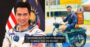 This was last minute ideaand for us, as long as… From Astronaut To Delivery Guy Dr Sheikh Muszaphar Shows Us The Meaning Of Being Humble