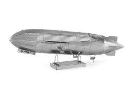 Zeppelin je ovládateľná vzducholoď s pevnou kostrou.tento dopravný prostriedok bol pomenovaný po jeho projektantovi, nemeckom grófovi ferdinandovi von zeppelinovi.jeho prvá vzducholoď sa vzniesla do vzduchu v roku 1900. 3d Kovove Puzzle Metal Earth Vzducholod Graf Zeppelin Stavebnice4u Cz
