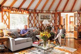 How much does a yurt cost. Maine Yurt Living Living In The Round Maine Homes By Down East