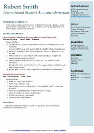 admissions counselor resume samples
