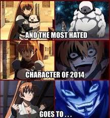 Spoiler I Was So Happy When She Died Akame Ga Akame Ga Kill Anime