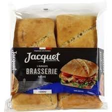 Burgers Brasserie Nature X4 Pains Et Viennoiseries Promocash Toulouse