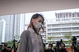 Hong kong activist agnes chow was jailed for 10 months on charges related to unlawful assembly. File Agnes Chow Dscf6416 50636418377 Jpg Wikimedia Commons