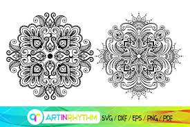 Download Mandala Pattern Svg Cut File Graphic By Artinrhythm Creative Fabrica PSD Mockup Templates