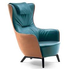 Poltrona Frau Mamy Blue Armchair In 2020 Blue Armchair Armchair Poltrona Frau