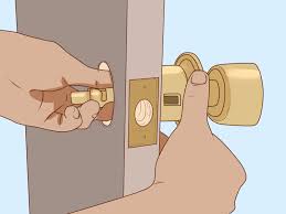 Normally you would not need to do anything with the strike plate, the metal plate attached to the door frame that catches the bolt or lock when it's released on the door. 3 Ways To Remove A Door Handle Wikihow