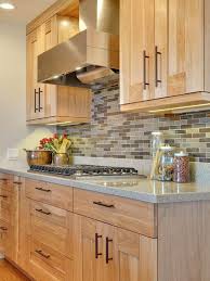 The cabinets are constructed out of alder wood, utilizing solid alder for the face frames, and alder plywood for the carcass (body). Old Oak Kitchen Design Maple Kitchen Cabinets Kitchen Renovation