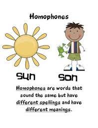 Homophones Activity Pack Teaching Posters Homophones Elementary Learning