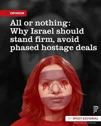 💭 OPINION: Israel should demand all hostages at once
