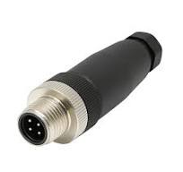 Amazon.com: Elecbee M12 Cable Connector Circular Waterproof ...