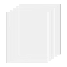 Check spelling or type a new query. 5 Pieces Clear Transparent Acrylic Sheet 6 X 8 Inch 0 04 Inch Thick Plastic Acrylic Board With Protective Paper And 4 Glasses Cloth Picture Frame Glass Replacement Kits Diy Painting Signs Craft