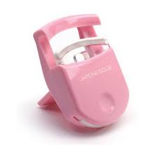 Heated eyelash curler and heated vibration eye massager wand. Go Curl Pocket Lash Curler Japonesque