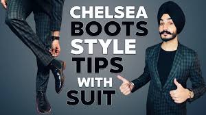 Wearing this color will make. Rules To Wear Chelsea Boots With Suit Style Advice By Santwinder Youtube