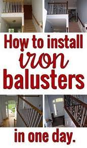 How To Install Iron Balusters View Along The Way Home Improvement Projects Home Iron Balusters