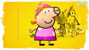 Print out many copies if you have a large family! Tickety Toc Peppa Pig Tommy Coloring Pages English Rhymes Video Dailymotion