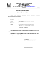 Nah, untuk kesempatan kali ini kita akan membahas lebih dalam lagi mengenai contoh surat izin beserta. Srt Ket Usaha