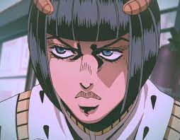 Underneath his jacket is a lace top, which is seemingly portrayed as a tattoo in the tv anime. Bruno Bucciarati Icon Jojo Bizzare Adventure Jojo S Bizarre Adventure Jojo S Adventure