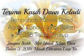 We did not find results for: Terima Kasih Daun Keladi