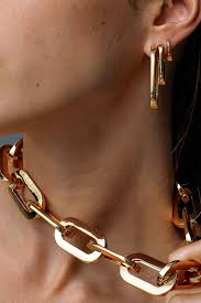 Download Jenny Bird Mega Link Necklace Gold The Lobby
