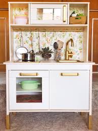 I love that the ikea play kitchen is simple, modern, has a light. Ikea Play Kitchen Remodel My Semi Designed Life