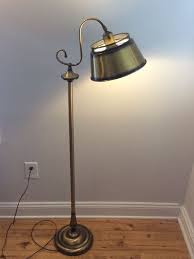 Vintage Mid Century Tole Ware Standing Pole Lamp Floor Lamp Colonial Traditional Farm House Standing Student Lamp Library Rea Pole Lamps Lamp Reading Lamp