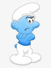 The three girls were very good friends who never accepted. Blue Cartoon Character With Long Nose