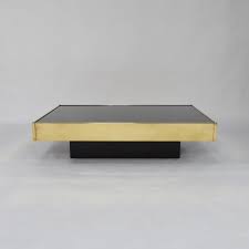 Table Basse Italienne Cidue En Laiton Et Verre Miroir 1960 Design Market