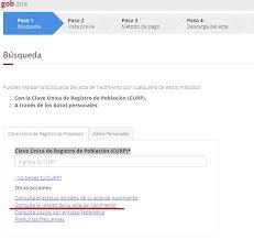 Si tienes que consultar curp por primera vez, deberás seguir una serie de requisitos para poderlo consultar después en línea, se debe asistir los días lunes. Consultar O Sacar Acta De Nacimiento Con Curp