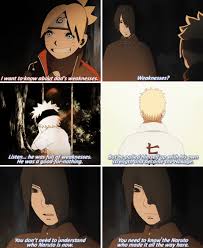 Sasuke Uchiha Boruto Uzumaki Boruto The Movie Quotes Naruto Sasuke Sakura Anime Anime Naruto