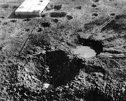 Image result for explosion crater